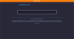 Desktop Screenshot of hec.myhaley.com